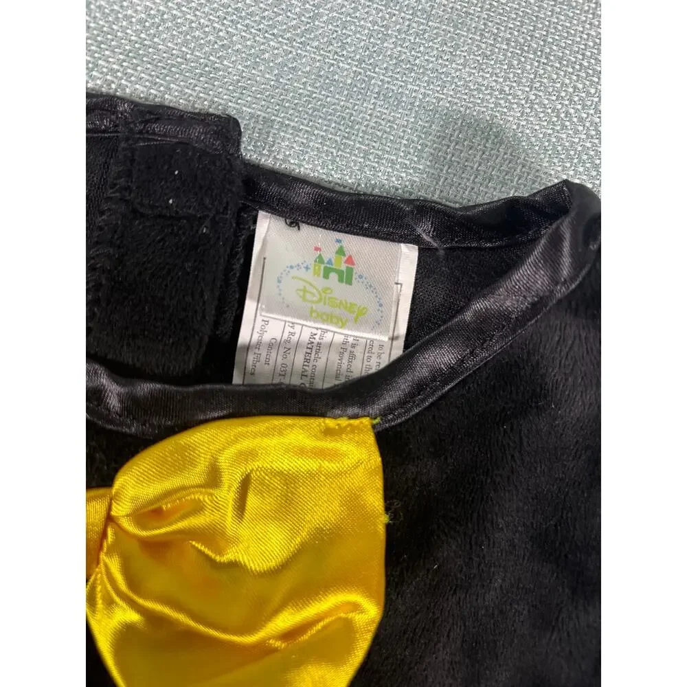 Disney Baby Mickey Mouse Costume sz 12-24 Months Boys Girls Soft Halloween